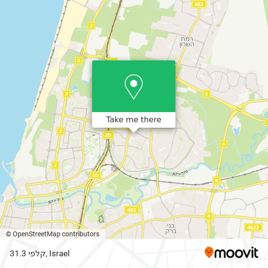 קלפי 31.3 map