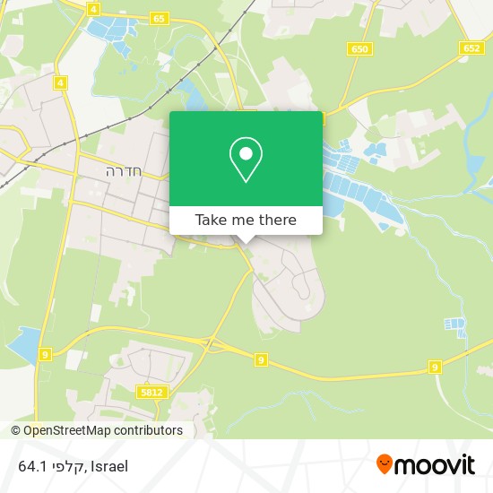 קלפי 64.1 map