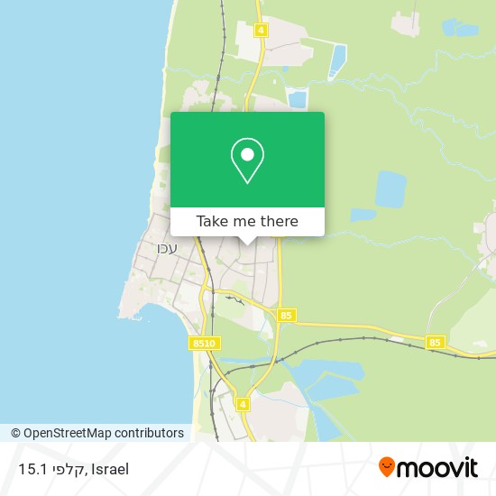 קלפי 15.1 map