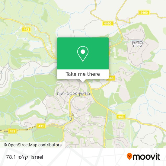 קלפי 78.1 map