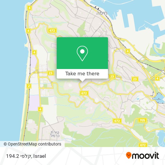 קלפי 194.2 map