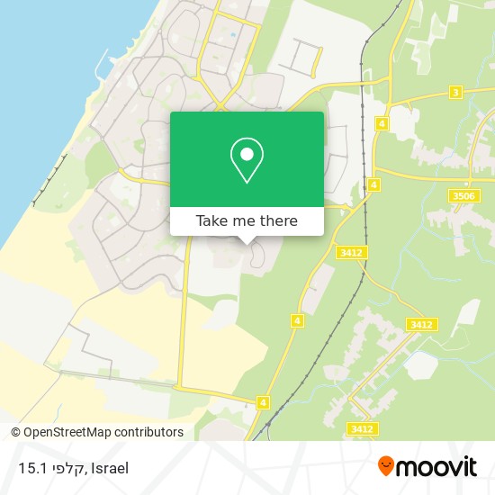 קלפי 15.1 map