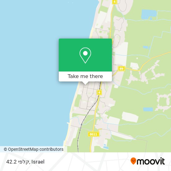 קלפי 42.2 map