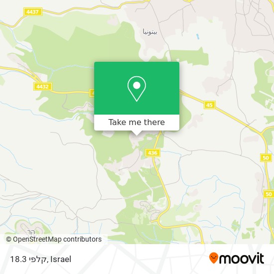 קלפי 18.3 map