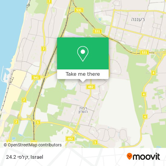 קלפי 24.2 map