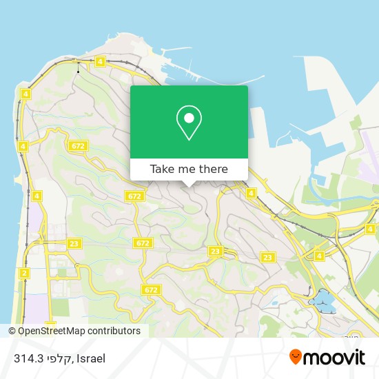 קלפי 314.3 map