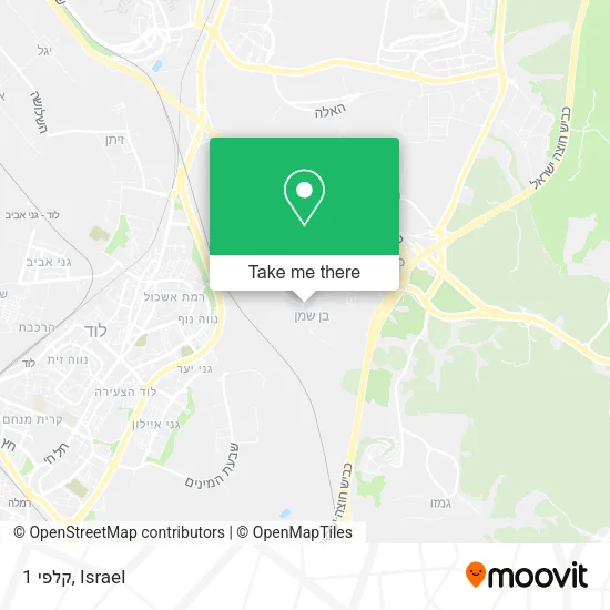 Карта קלפי 1