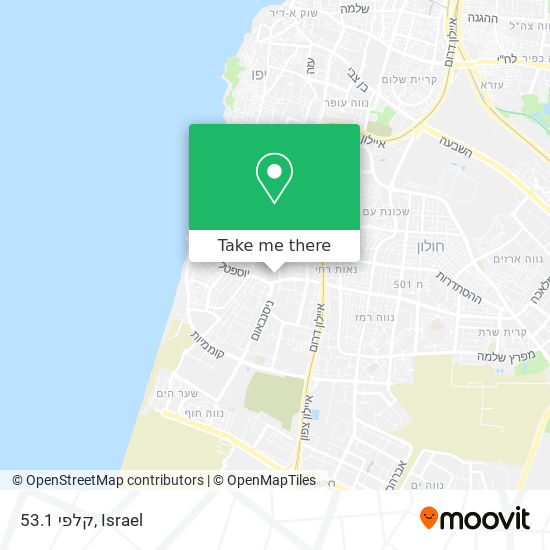 קלפי 53.1 map