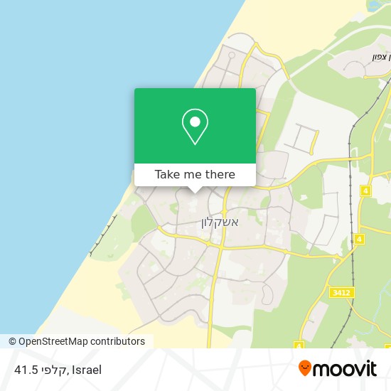 קלפי 41.5 map