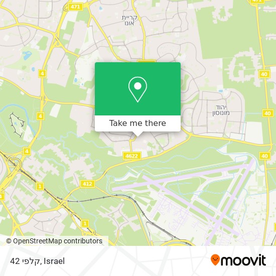 קלפי 42 map