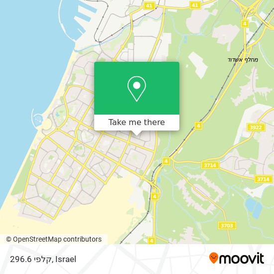 קלפי 296.6 map