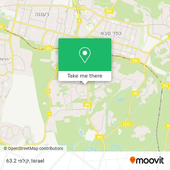 קלפי 63.2 map