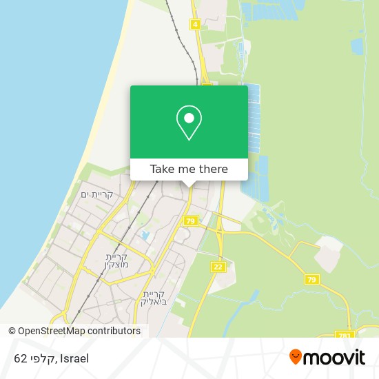 קלפי 62 map