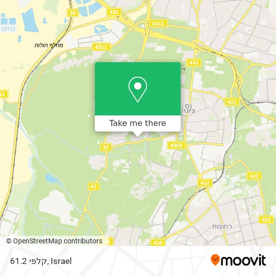 קלפי 61.2 map