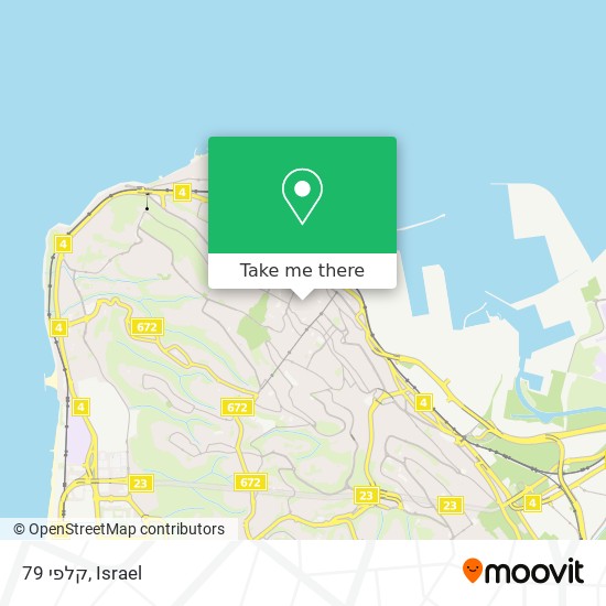 קלפי 79 map