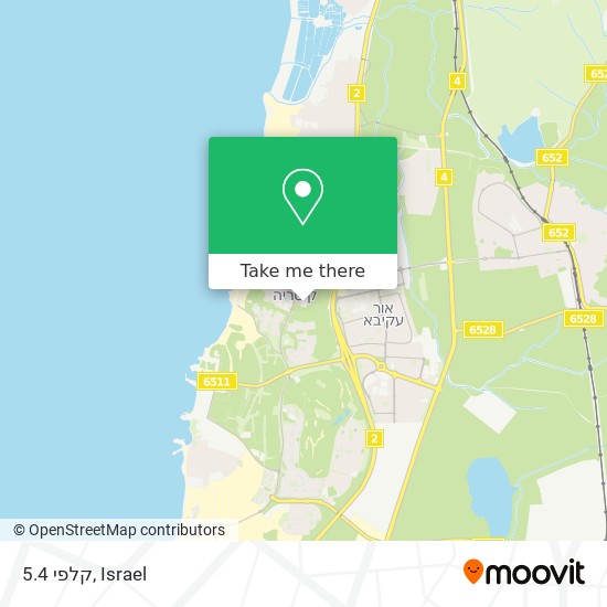 קלפי 5.4 map