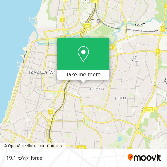 קלפי 19.1 map