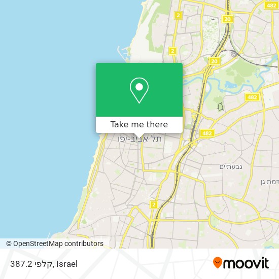 קלפי 387.2 map