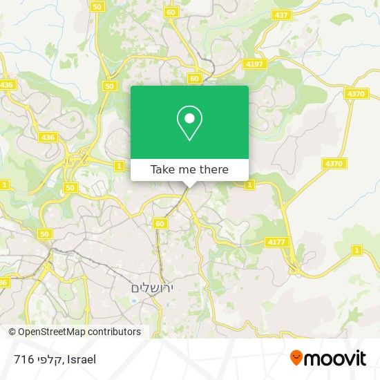 קלפי 716 map