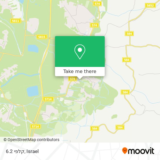 קלפי 6.2 map