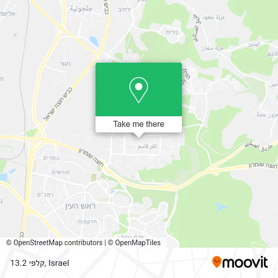 Карта קלפי 13.2