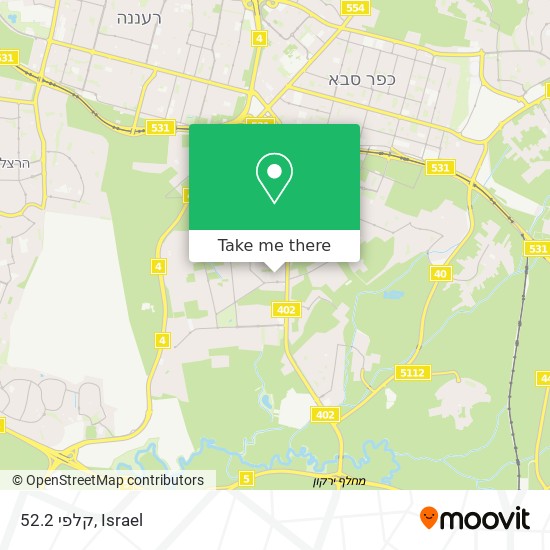 קלפי 52.2 map