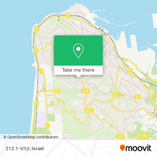 קלפי 212.1 map