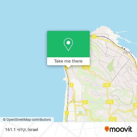 קלפי 161.1 map