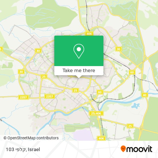 קלפי 103 map