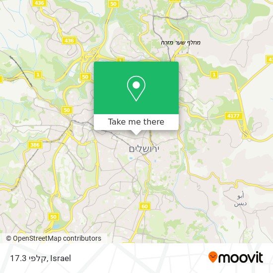 קלפי 17.3 map