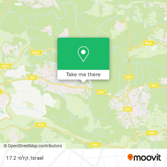 קלפי 17.2 map