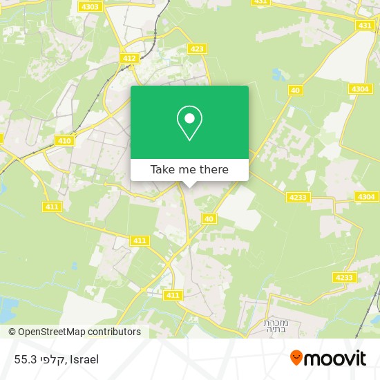 קלפי 55.3 map