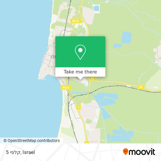 קלפי 5 map