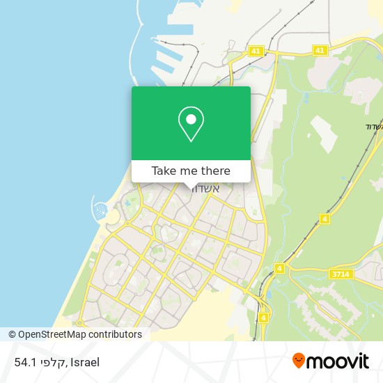 קלפי 54.1 map