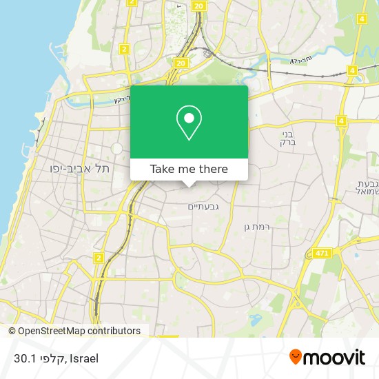 קלפי 30.1 map