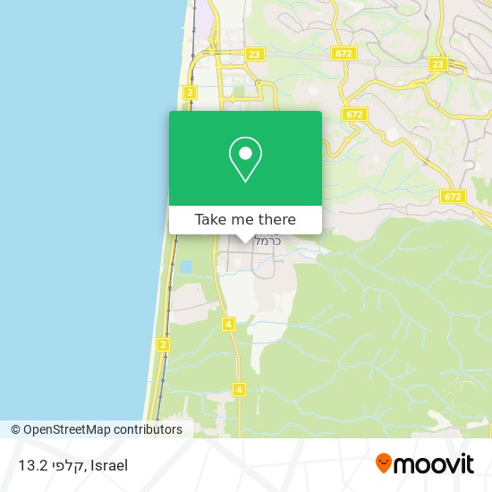 קלפי 13.2 map