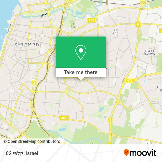 קלפי 82 map