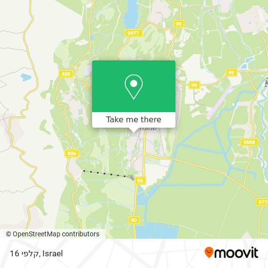 קלפי 16 map