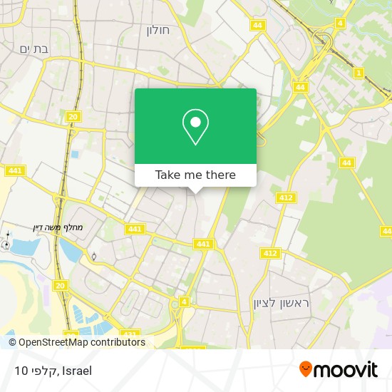 קלפי 10 map