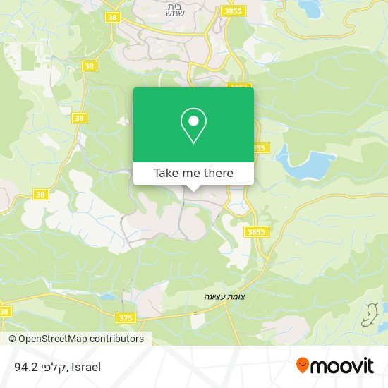 קלפי 94.2 map