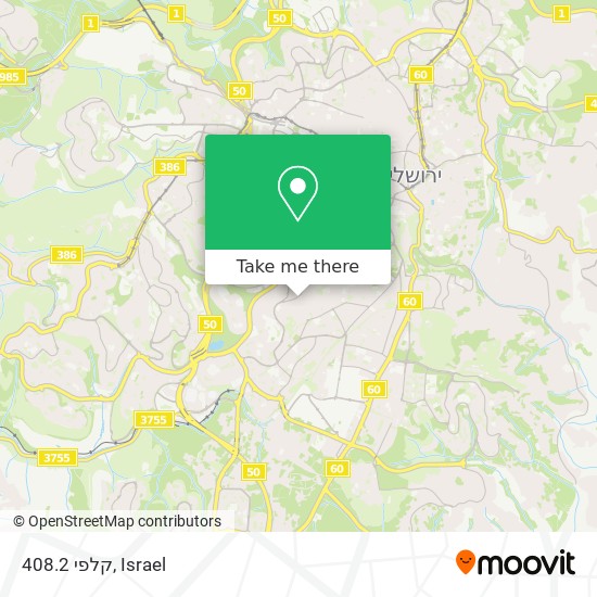 קלפי 408.2 map