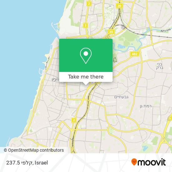 קלפי 237.5 map