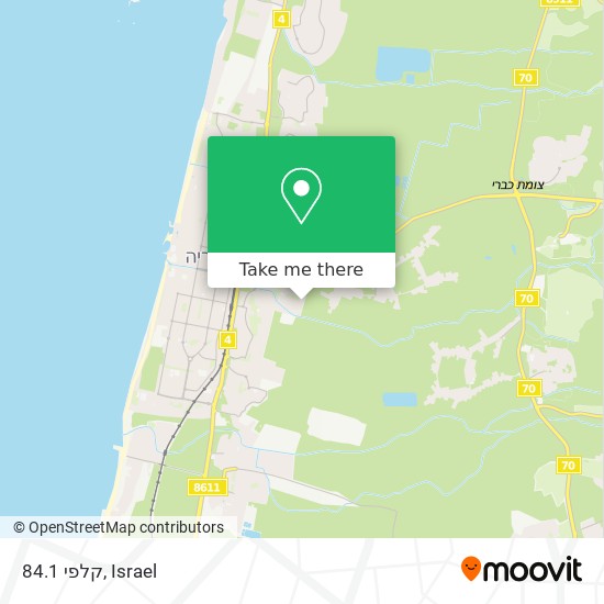 קלפי 84.1 map