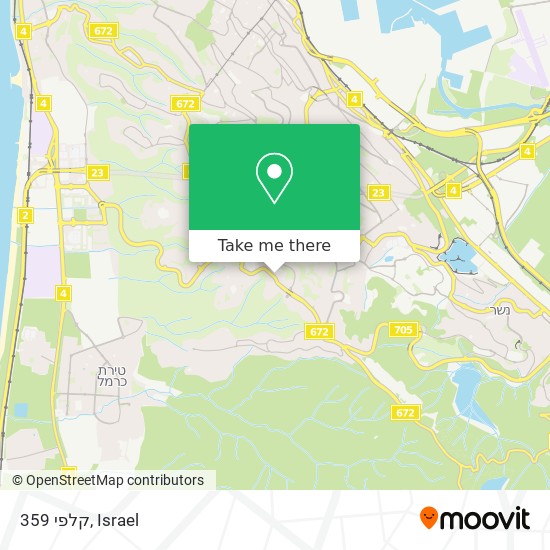 קלפי 359 map