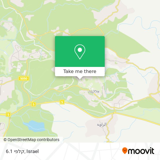 קלפי 6.1 map