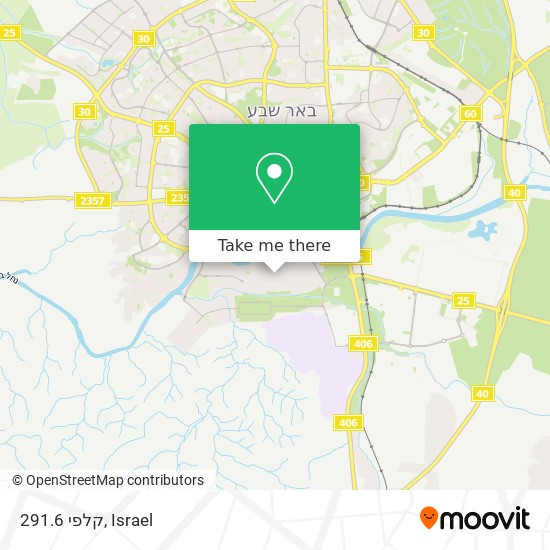 קלפי 291.6 map