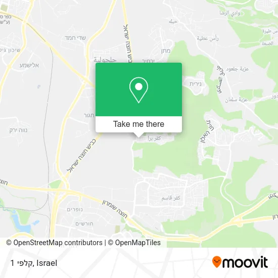Карта קלפי 1