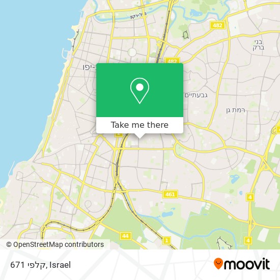 קלפי 671 map