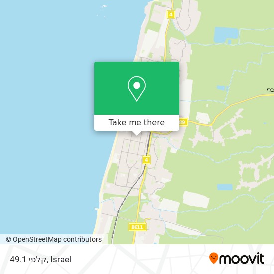 קלפי 49.1 map