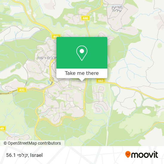 קלפי 56.1 map